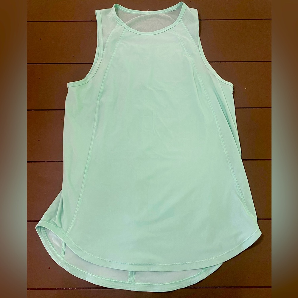 Lululemon Sculpt Tank size 4 mint
